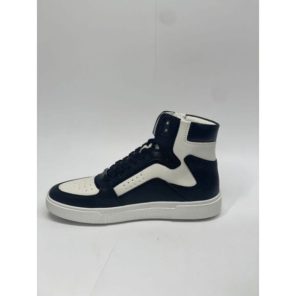 I.N.C. International Concepts Men's Keanu High Top Sneakers - Black/White 9M - Picture 2 of 8